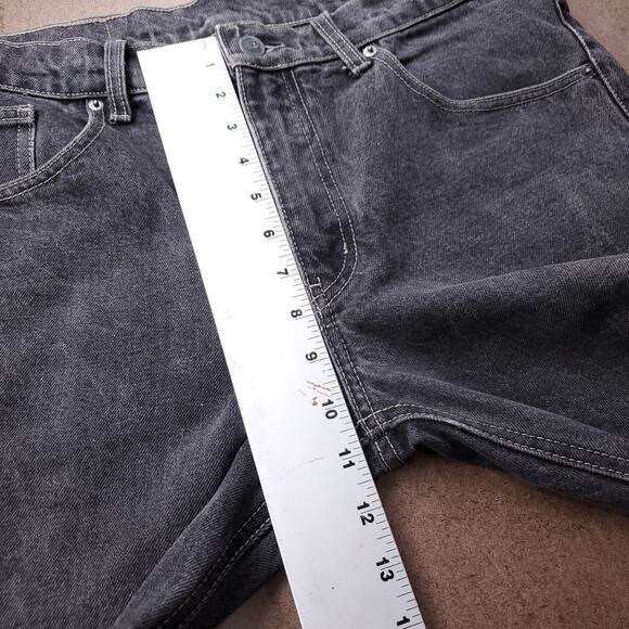 Cheap Monday Jeans Mens Size (see pics) Black Slim Straight Grunge Skater Punk - Picture 6 of 13